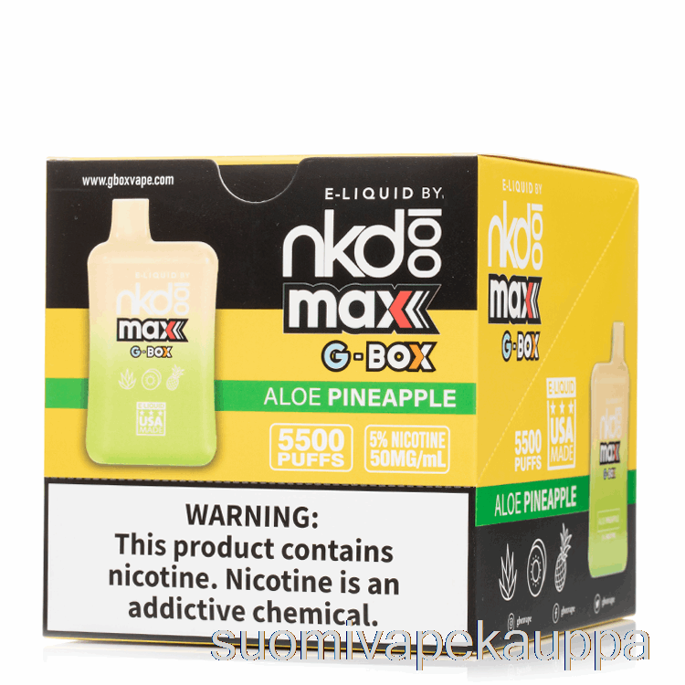 Vape Suomi [10 Kpl] Gbox X Alasti 100 5500 Kertakäyttöinen